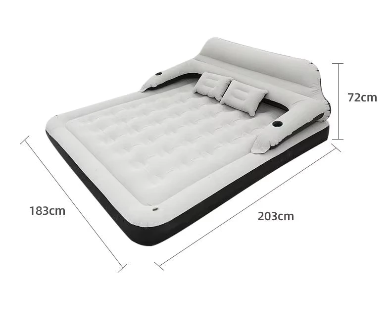 Inflatable Bed Double Household Thick Single air Cushion Bed Simple Portable Outdoor Lazy Back Inflatable Mattress