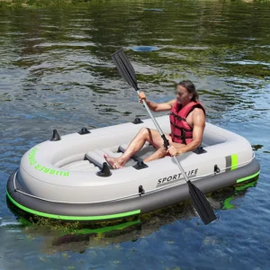 Inflatable Boat Kayak Double Four Person Outdoor Sports Drifting Thickened Eco friendly PVC Rubber Boat Fishing