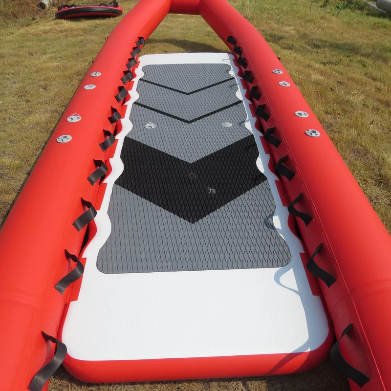 Aufblasbares Boot aus PVC-Hypalon-Material für Wildwasser-Rettungsboot