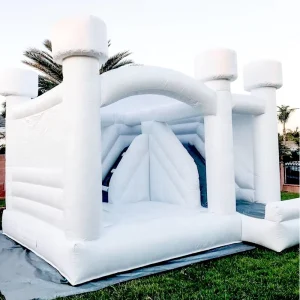 Inflatable Bounce Castle Inflatable Wedding Bounce Slide White Bouncy Castle