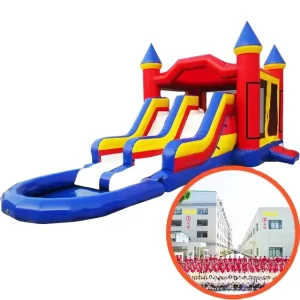 Inflatable Bounce House Combo Giant Inflatable Slide Jumping Combo Inflatable Bouncer Combo