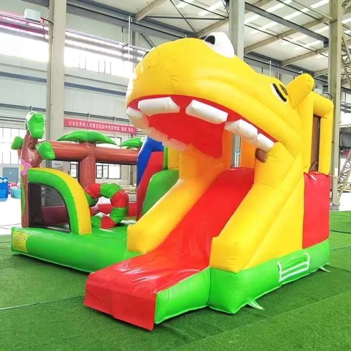 Opblaasbare Springkasteel Combo Opblaasbaar Springkasteel Commercieel Opblaasbaar Springkasteel voor Familiebijeenkomsten