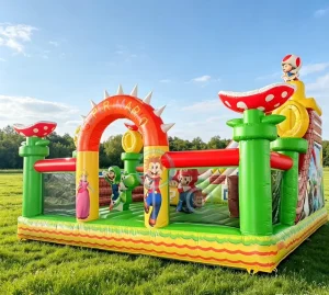 Inflatable Bounce House Combo Inflatable Bounce House Commercial Supermario Inflatable Bounce House