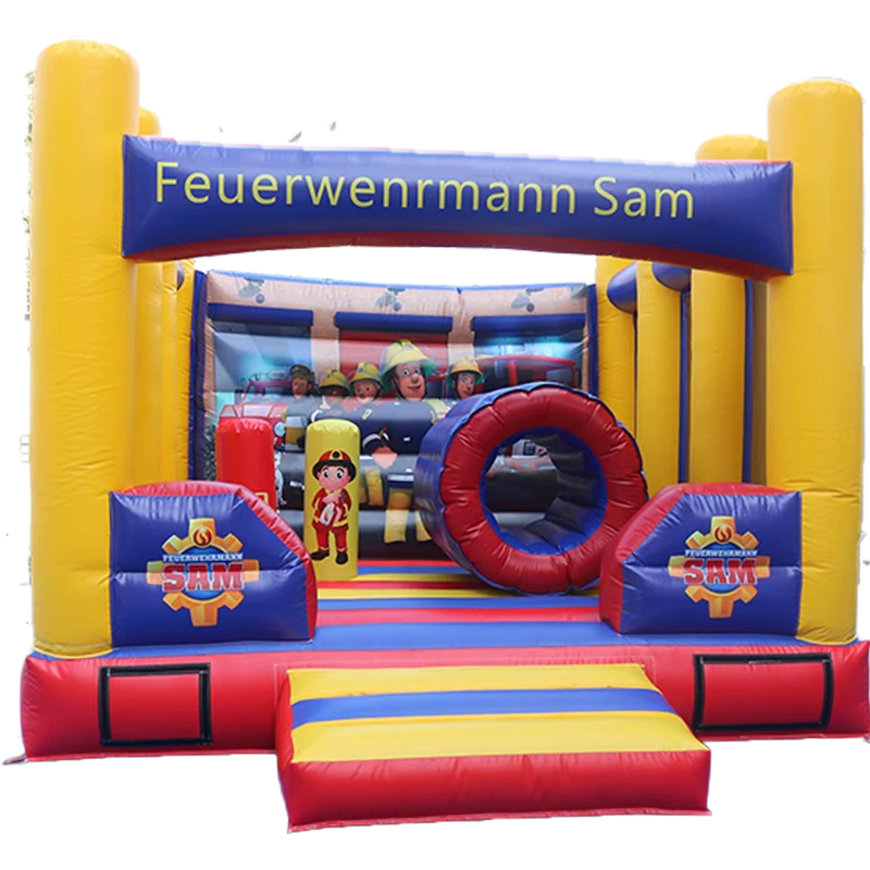 Aufblasbares Hüpfhaus mit individuellem Logo-Druck für Kinder