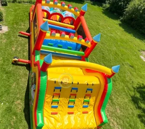 Inflatable Bounce House Obstacles Course Inflatable Slide Castle Obstacle Combo
