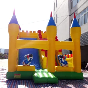 Castello Gonfiabile per Bambini con Scivolo - Giochi Gonfiabili - Combinazione Castello Gonfiabile