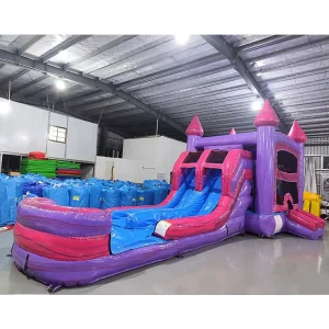 Inflatable Bounce Party Outdoor Pirate Ship Inflatable Combo Bounce Castle Slide Happy Clown Fun Inflatable Slide