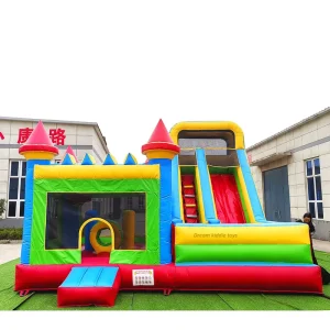 Inflatable Bounce Slide Combo Pool Slide Commercial Bouncy Castle Jumping Inflatable Bouncer for Kids Adults Slide