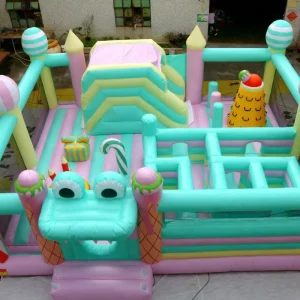 Inflatable Bouncer Building Bouncy Inflatable Castle Bounce House Inflatable Slide with Blower Kids
