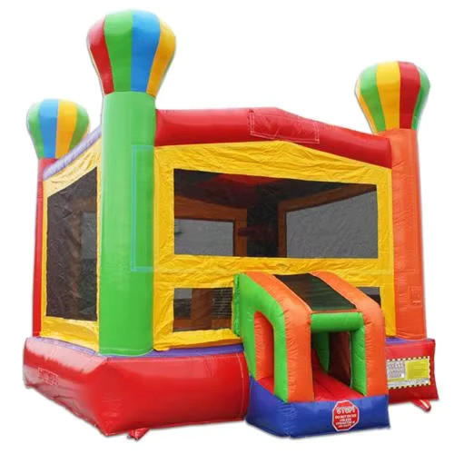 Château gonflable, maison rebondissante, 4,3x4,3x4m, capacité de 100-500KG, garantie de 2-3 ans pour location de fête