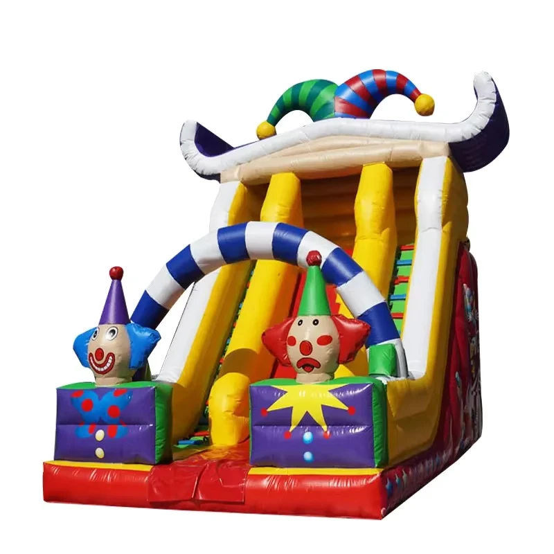 Castello Gonfiabile per Bambini con Scivolo e Personaggi dei Cartoni Animati - Gioco Gonfiabile per Eventi per Bambini