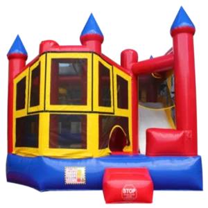 Inflatable Bouncer Combo 5 In 1 Combo Slide Castle