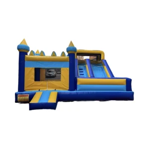 Inflatable Bouncer Combo with Slide Bounce House for Kids Parties Featuring an Air Trampoline