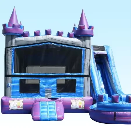 Opblaasbare Bouncer Jumper Springkasteel Verhuur voor Kinderen Springen Opblaasbare Commerciële Bounce House Combo Glijbaan