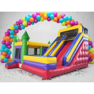 Inflatable Bouncer Jumping Castle Slide Combo Commercial Inflatable Bounce House with Slide Water Dry Slide Combo