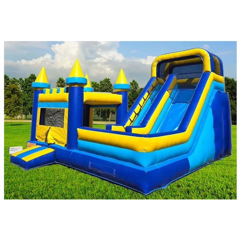 Combo de toboggan gonflable pour locations commerciales