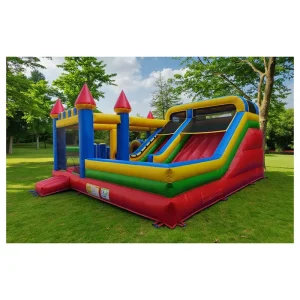 Castello Gonfiabile per Bambini, Casa Gonfiabile, Salto, Combinazione Scivolo per Feste