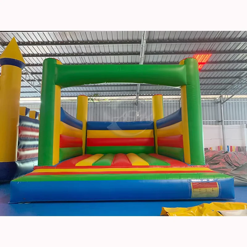 Kastil Bouncy Inflatable untuk Anak-Anak di Luar Ruangan, Rumah Loncat Komersial
