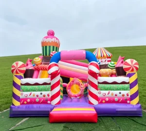 Inflatable Bouncy Castle Combo with Canopy