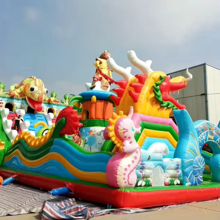 Aufblasbare Hüpfburg, kommerzielle Qualität, aufblasbare Rutsche, Hüpfburg im Freien, aufblasbarer Spielplatz für Kinder