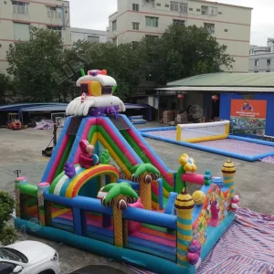 Inflatable Bouncy Castle Large Kids Jump Inflatable Bounce House High Quality PVC Material Inflatable Jumping Castles