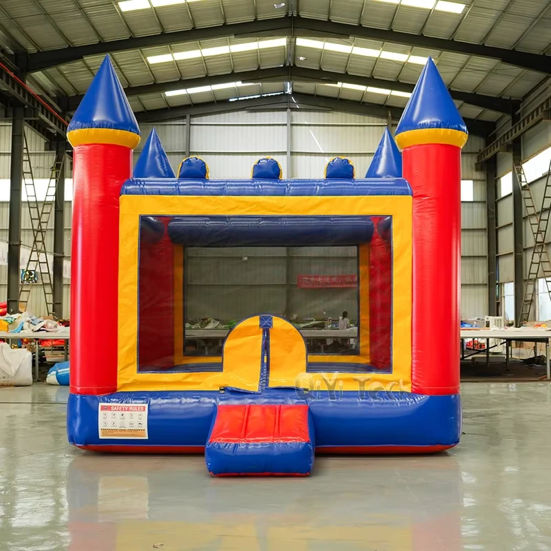 Château gonflable extérieur, château à sauter, mini maison à sauter pour enfants