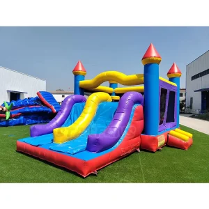 Inflatable Bouncy Castle Slide Inflatable Castle Bounce House With Slide Inflatable Bouncer Jumping Castle For Kids Party Rental