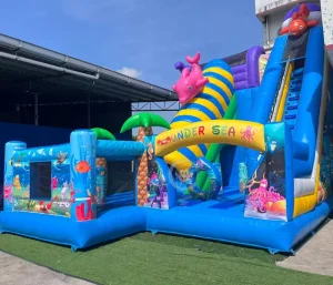 Inflatable Bouncy Castle for Kids Inflatable Castle Combo Inflatable Kids Castle