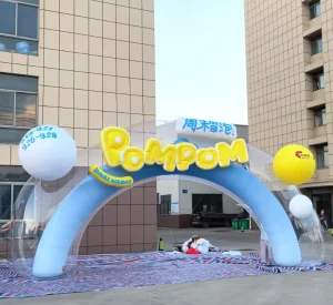 Arco Inflável de Bolhas, Arco de Balões Inflável, Arco Inflável para Decoração Publicitária