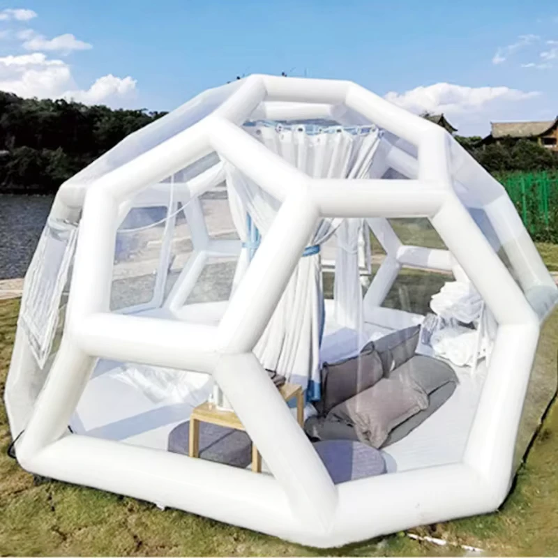 Inflatable Bubble Dome Tent Hotel Room Large Igloo Dome Inflatable Bubble House