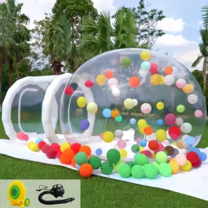 Inflatable Bubble Dome Tent Outdoor Air Glamping Transparent Inflatable Balloon Bounce House