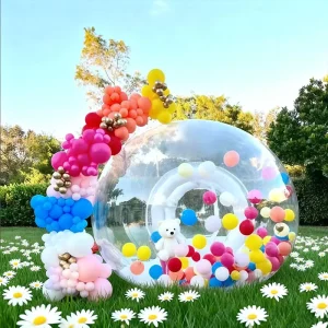 Inflatable Bubble House Outdoor Transparent Single PVC Pop Up Tent Four Season Event Photography Exhibition Camping UV 6 8
