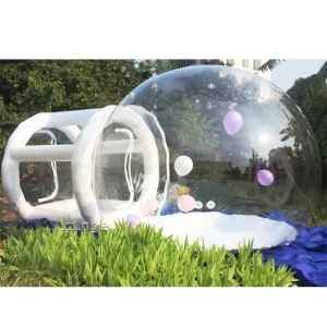 Inflatable Bubble Lodge Tent House Outdoor Camping Clear Air Dome Tent
