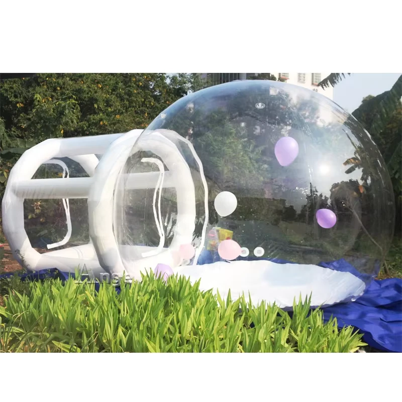Tenda gonfiabile Bubble Lodge, casa da campeggio all'aperto, tenda a cupola trasparente