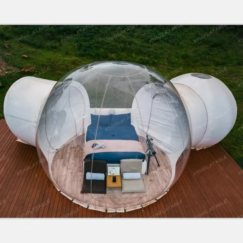 Inflatable Bubble Tent Clear Inflatable Tent Inflatable Bubble Tent with Rooms