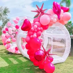 Inflatable Bubble Tent House Outdoor Transparent Commercial Grade Tarpaulin PVC Tent Bubble Clear House with Blower