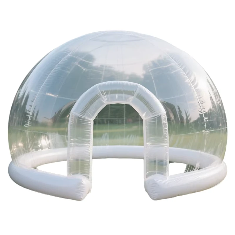 Tenda Gonfiabile Bubble in PVC, Tenda Gonfiabile Trasparente, Pallone Gonfiabile per Feste, Matrimoni o Giochi