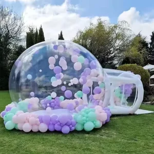 Inflatable Bubble Tent PVC Kids Party Tent Giant Igloo Dome Customized Size Outdoor Use Guangzhou Sports Entertainment