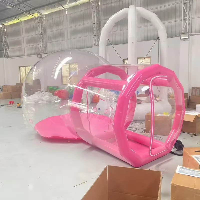 Inflatable Bubble Tent Transparent Air Dome House Greenhouse Tent with Blower Large Outdoor Tent for Camping