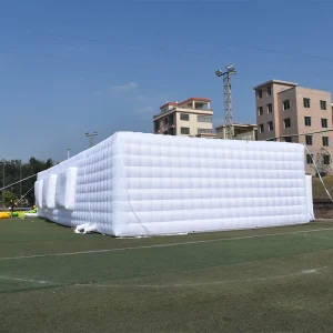 Inflatable Burger Party Dome Tent Waterproof Giant Inflatable Floating Tent Inflatable Ice House Tent