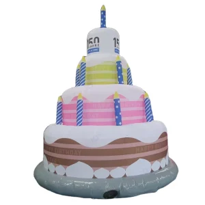 Inflatable Cake Model for Sale Giant Inflatable Birthday Cake Inflated Cake for Shop Decoration