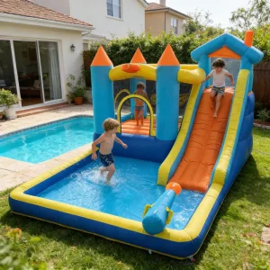 Inflatable Candy Bouncy Jumping Castle Inflatable Structure Gonflable Children Inflatable Bouncer Bounce House for Kids