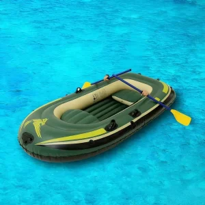 Inflatable Canoe Fishing Water Rowing Boat Air Folding Kayak Inflatable Kayak