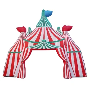 Inflatable Carnival Arch for Party Rental, Outdoor Portable Inflatable Circus for Decoration