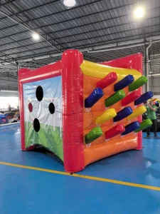 Inflatable Carnival Games for Events Outdoor Sports Game 4 in 1 Challenge Carnival Game