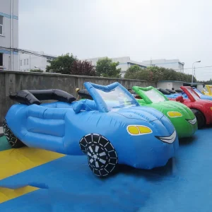Inflatable Cartoon Car Model Customization Event Decoration Commercial Bounce House Kids Eco-Friendly Custom-Made 0.55mm PVC