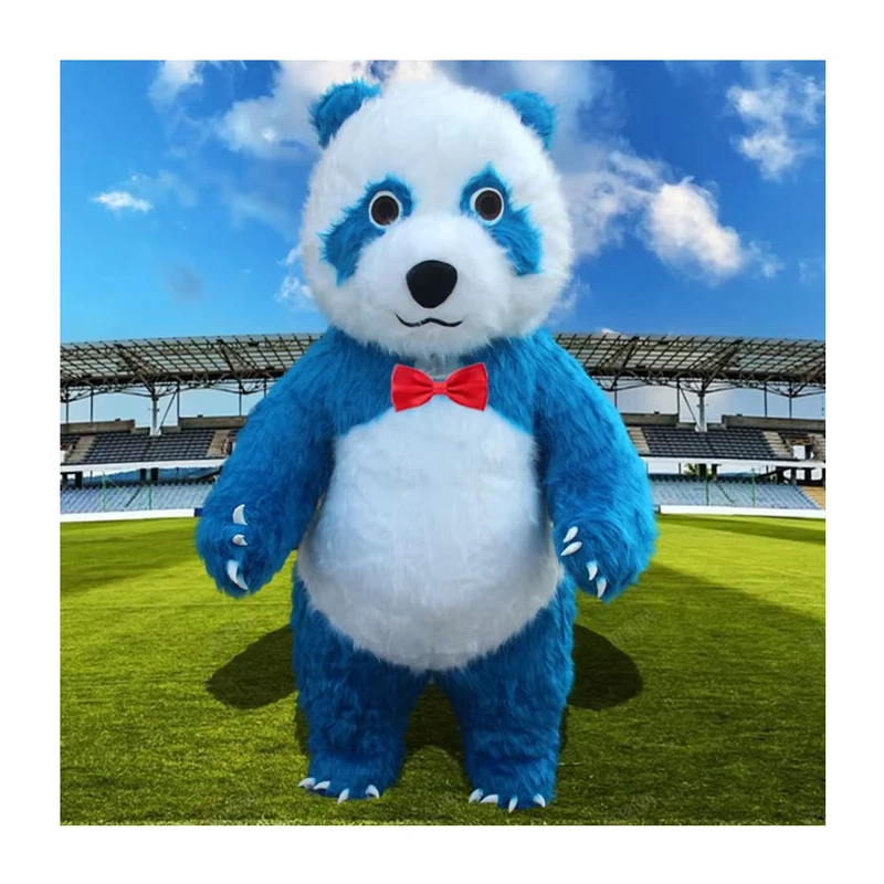Traje Inflable de Personaje de Caricatura, Panda Inflable Gigante para Eventos Empresariales