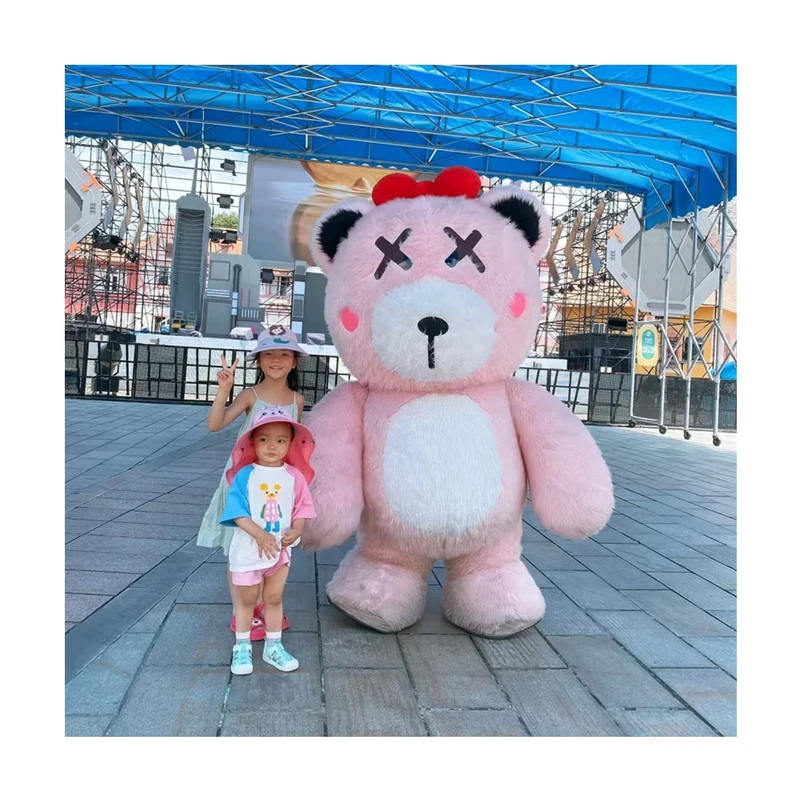 Trang phục Biểu diễn Hóa trang Hình Nhân Vật Hoạt Hình Inflatable, Trang phục Gấu Trúc Khổng Lồ Biểu Diễn