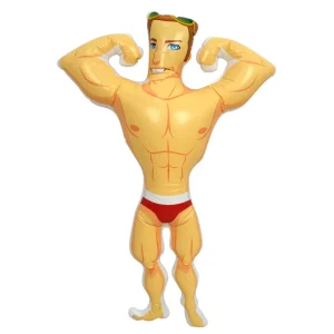인플레이터블 만화 모델 장난감 PVC 1:18 스케일 어린이 파티 장식 휴머노이드 장난감