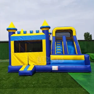 Inflatable Castle Bouncy Castle Inflatable Jumping House Bouncer Combo Slide Blow Up Bounce Houses for Kids Adults With Blower